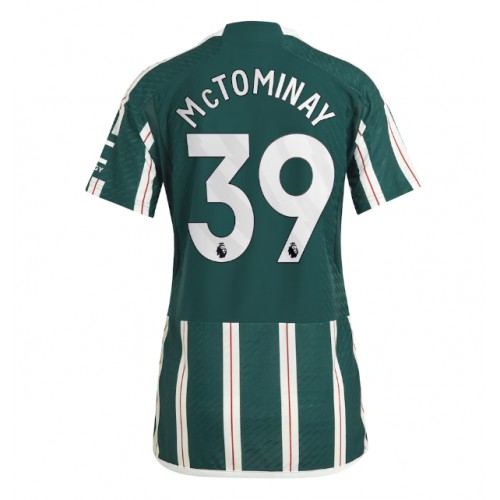 Manchester United Scott McTominay #39 Gostujuci Dres za Ženska 2023-24 Kratak Rukav